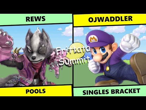 Frittata Summit: Pools - Rews (Wolf) Vs Ojwaddler (Mario) SSBU Singles