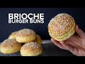 How to make Brioche Burger Buns BY HAND