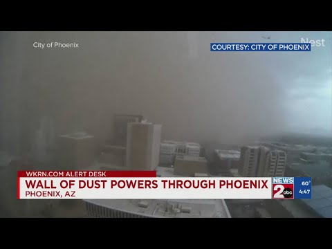 Wall of dust powers through Phoenix