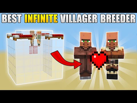 EASY Infinite Villager Breeder Tutorial for Minecraft Bedrock