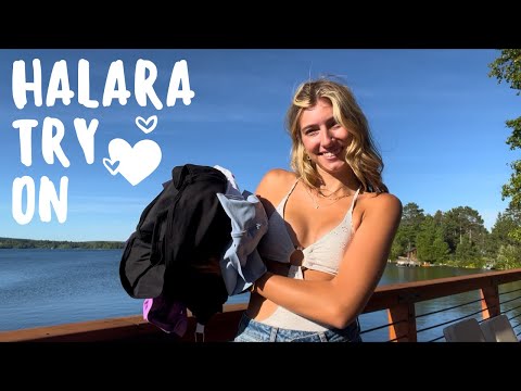 halara mini causal skirts try on!