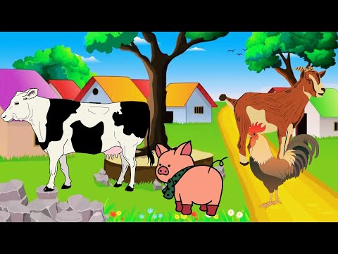 farm animals kids learns (kids interesting farm animals name)