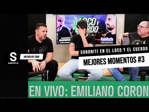 Mejores momentos de Coroniti en El Loco y el Cuerdo con Duka y Azzaro #coroniti #flavioazzaro #duka