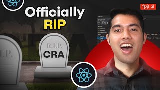 🔥 BREAKING NEWS: Create React App (CRA) is Officially Deprecated! What