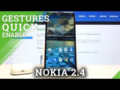 Activate Quick Launch - NOKIA 2.4 & Turn On Camera by Pressing Power Button