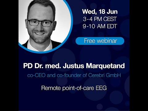 ANT Neuro Webinar - Remote point-of-care EEG