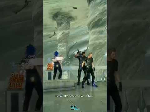 Save the coffee for later #FFXV RE ver 1.30 #glitch #oob