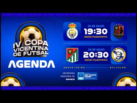 IV COPA VICENTINA DE FUTSAL- FASE DE GRUPOS