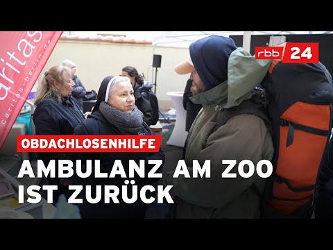 Obdachlosenhilfe in Berlin: Caritas-Ambulanz wieder am Bahnhof Zoo geöffnet