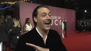 HOUSE OF GUCCI Premiere - Jack Huston Interview video