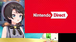 ニンダイ（2026.6.9）同時視聴でみる大空スバルの反応！【Nintendo Direct 】【hololive】