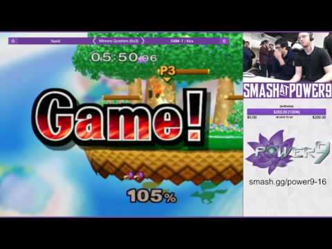 S@P9 #16 Squid VS SSBM-T | Kira Winners Quarters
