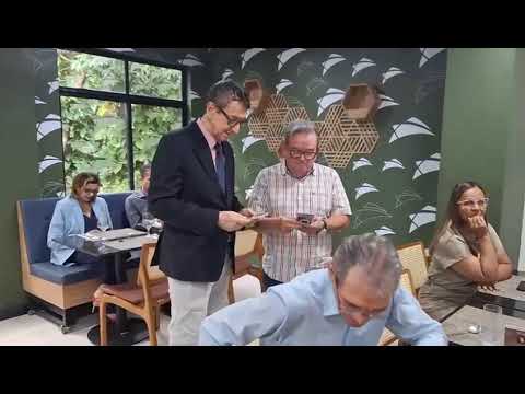 Vídeo: Visita do Presidente da Fecomércio ao restaurante escola do Senac do TCE