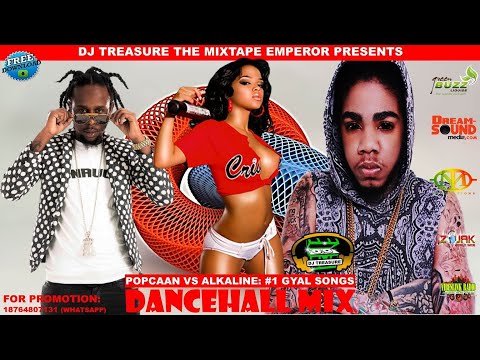 ALKALINE VS POPCAAN MIX 2019 #1 GYAL SONGS DJ TREASURE DANCEHALL MIX 2019 RAW 18764807131