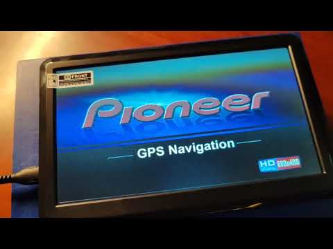 фото gps навигатор pioneer gps 745 hd ddr 512мб - 16гб карты 2025год 0