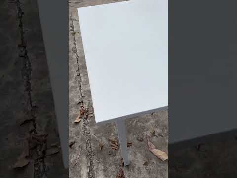 Bàn Làm Việc Văn Phòng Chân Gấp Trắng - BLV7