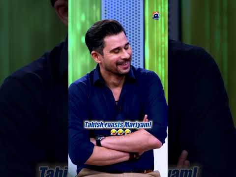 Tabish Roasts Mariyam 🔥 - #mariyamnafees #tabishhashmi #hasnamanahai #shorts
