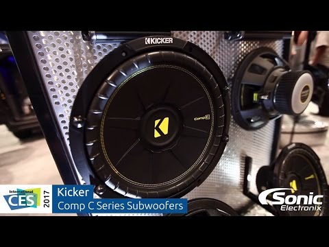 Kicker Comp C Series Subwoofers | CES 2017