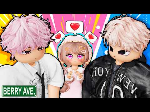 HIGHSCHOOL HEARTTHROBS FIGHT OVER ME! (Full Series)🔥| Berry Avenue