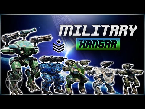 [WR] 🔥 Military Theme Hangar – Mk3 Gameplay | War Robots
