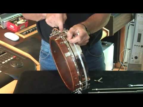 Banjo build/set-up Part 2 Johnny Butten  and  Recording King