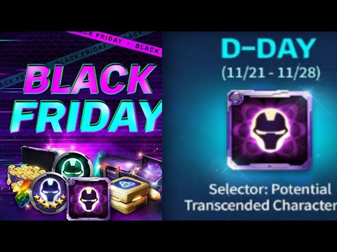 Free Transcend Selector 2023 From Black Friday Event With Special Guide - Marvel Future Fight