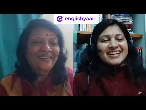 Amazing Chat with Sudha Prabhakar Ma’am ❤️ @EnglishYaari  English Conversations ✅