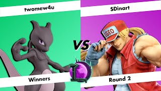 [Lunacity 20] Winners Round 2 - twomew4u (Mewtwo) vs SDinart (Terry) - SSBU