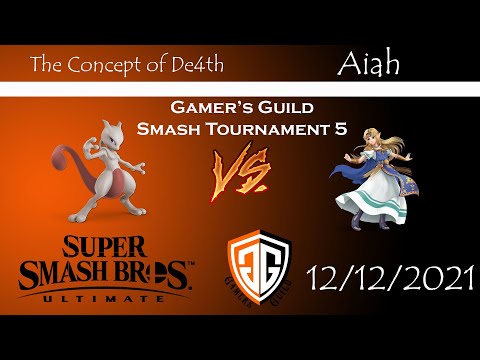 Gamer's Guild Smash Monthly 5 - The Concept of De4th (Mewtwo) vs Aiah (Zelda)