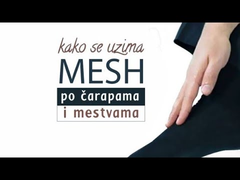 Kako se uzima mesh po čarapama i sa kakvim čarapama ?