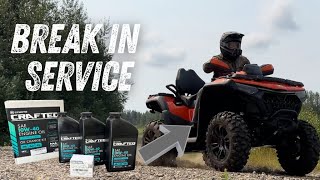 2025 CFMOTO Cforce 800 Touring Break in Service and Oil Change