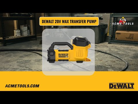 NEW DEWALT (DCE050) Transfer Pump: Product Showcase & BEST Features