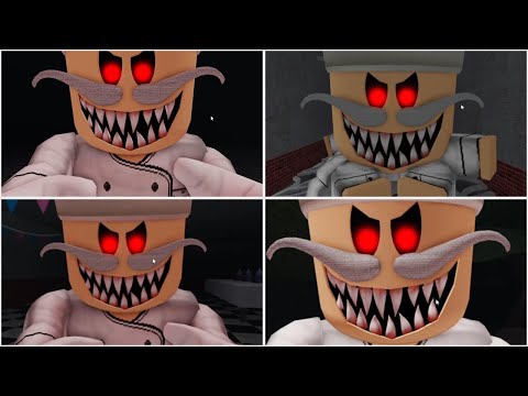 Escape Papa Pizza's Pizzeria! (SCARY OBBY) ALL JUMPSCARES