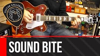 Video thumbnail for Gretsch G5422TDC Electromatic Hollow Body Walnut Stain at Guitar Galleries by Guitar Galleries