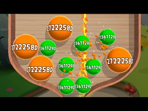 Laser Bubbles 3D - Balls Number Game (Lvls 126-147) Max Merge 2048 Gameplay