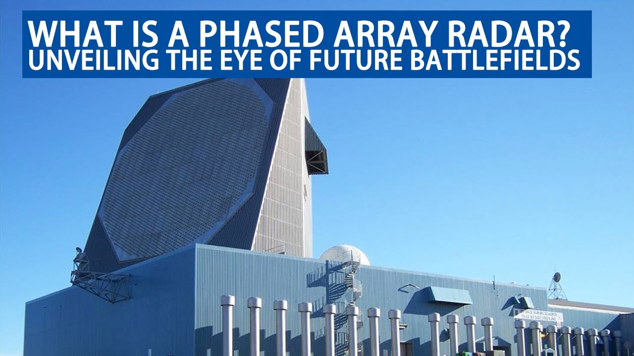 What is an active phased array radar?