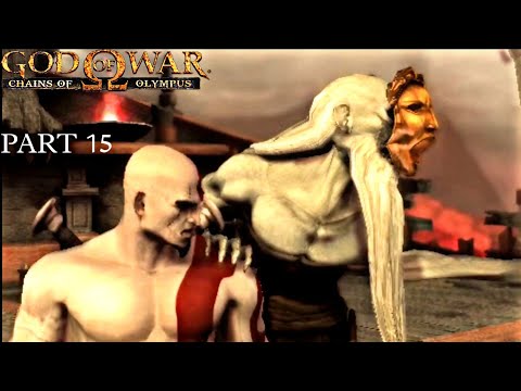 God Of War Chains Of Olympus: Walkthrough Part -15 Kratos Vs Charon Boss Fight 60FPS (PSP)