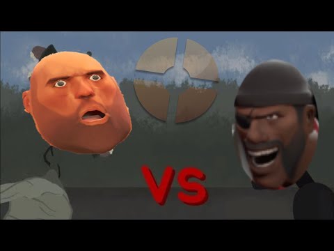TF2 Dub: Siren-Heavy Vs Demo-Cat!