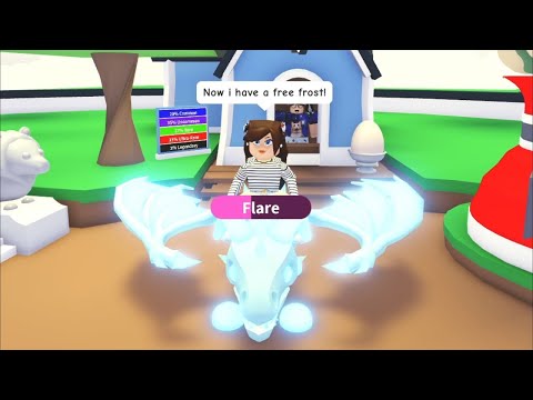 How To Get A Free Frost Dragon In Adopt Me Roblox!