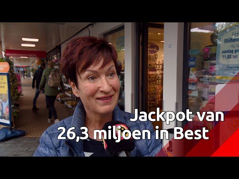 Mega Jackpot van de Staatsloterij valt in Best: 26,3 miljoen belastingvrij