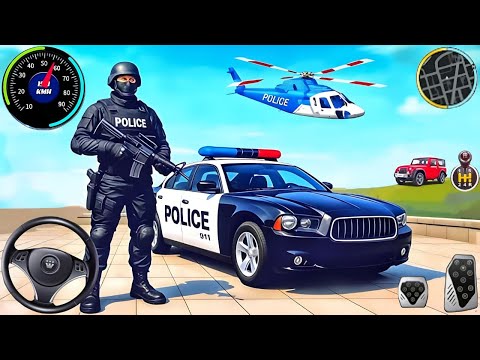Police Car Chase Simulator 3D Game - Real Cop Cars Driving Simulator 2025 - Android GamePlay