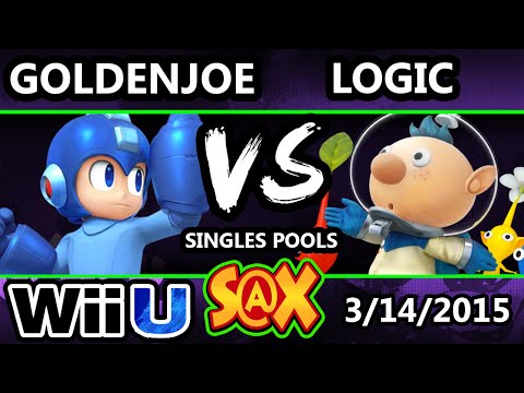 S@X Monthly - GoldenJoe (Mega Man, Rosalina) Vs. VGBC | Logic (Diddy, Olimar) SSB4 Pools - Smash 4