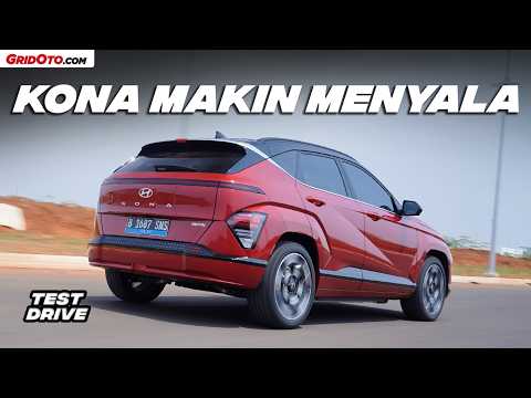 New KONA Electric Mobil Listrik Punya Fitur Istimewa Review by GridOto