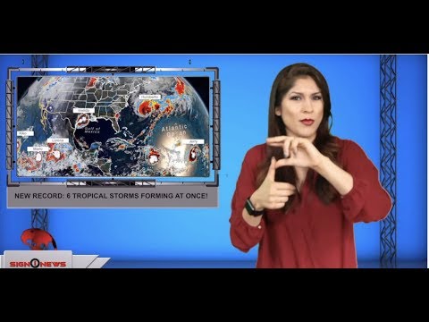 New record: 6 tropical storms forming at once! (ASL - 9.21.19)