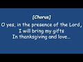 In thanksgiving & Love Lyrics