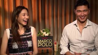 Netflix's ‘Marco Polo’ Stars Talk ‘Marco Polo’ the Swimming-Pool Game video