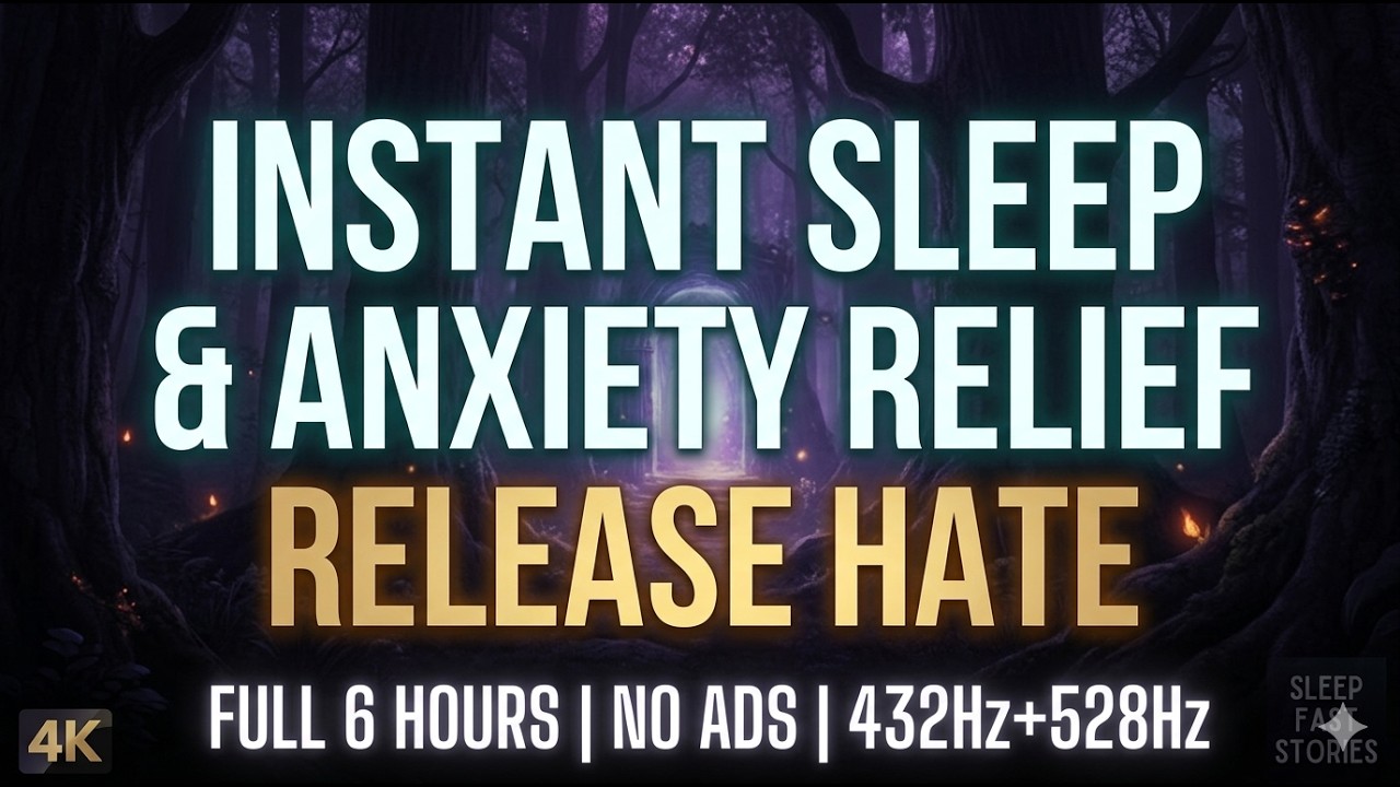 9 hours deep sleep music 528Hz for anxiety relief