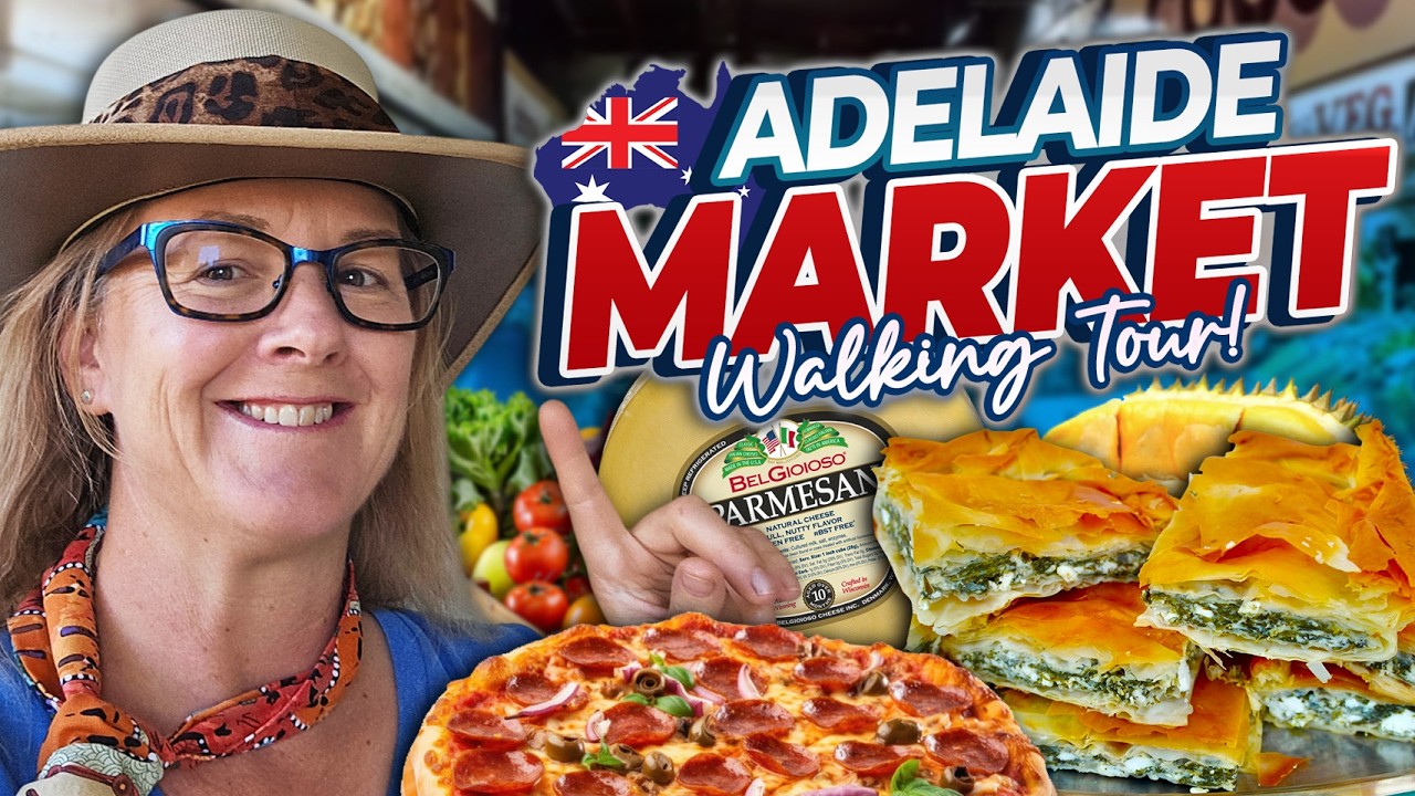 Step into the heart of Adelaide Central Market with this immersive walk-through.