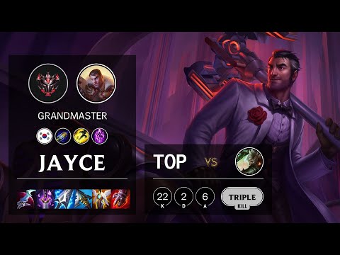 Jayce Top vs Riven - KR Grandmaster Patch 11.24