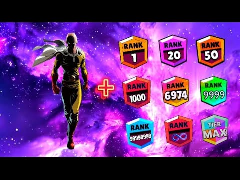 Saitama All Forms In brawl Stars Rank#saitama#goku#trending 